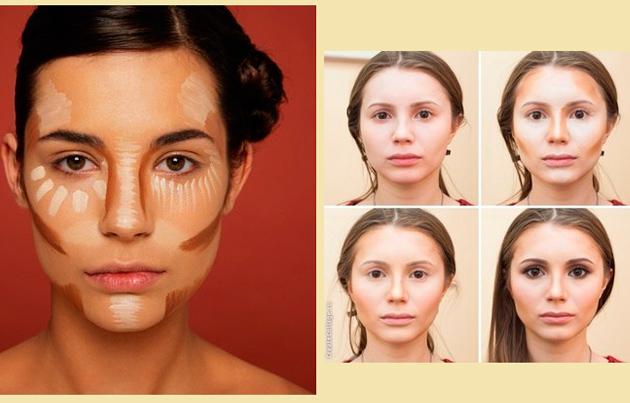 Как правильно наносить макияж на лицо – правила и фото пошагового нанесения